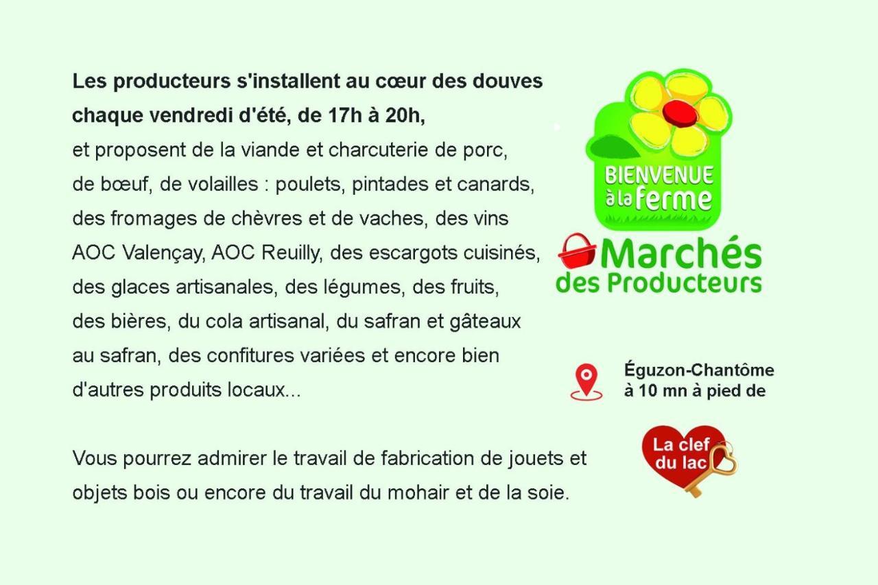 La Clef Du Lac - Logement Cosy Au Coeur D'Eguzon Екстер'єр фото